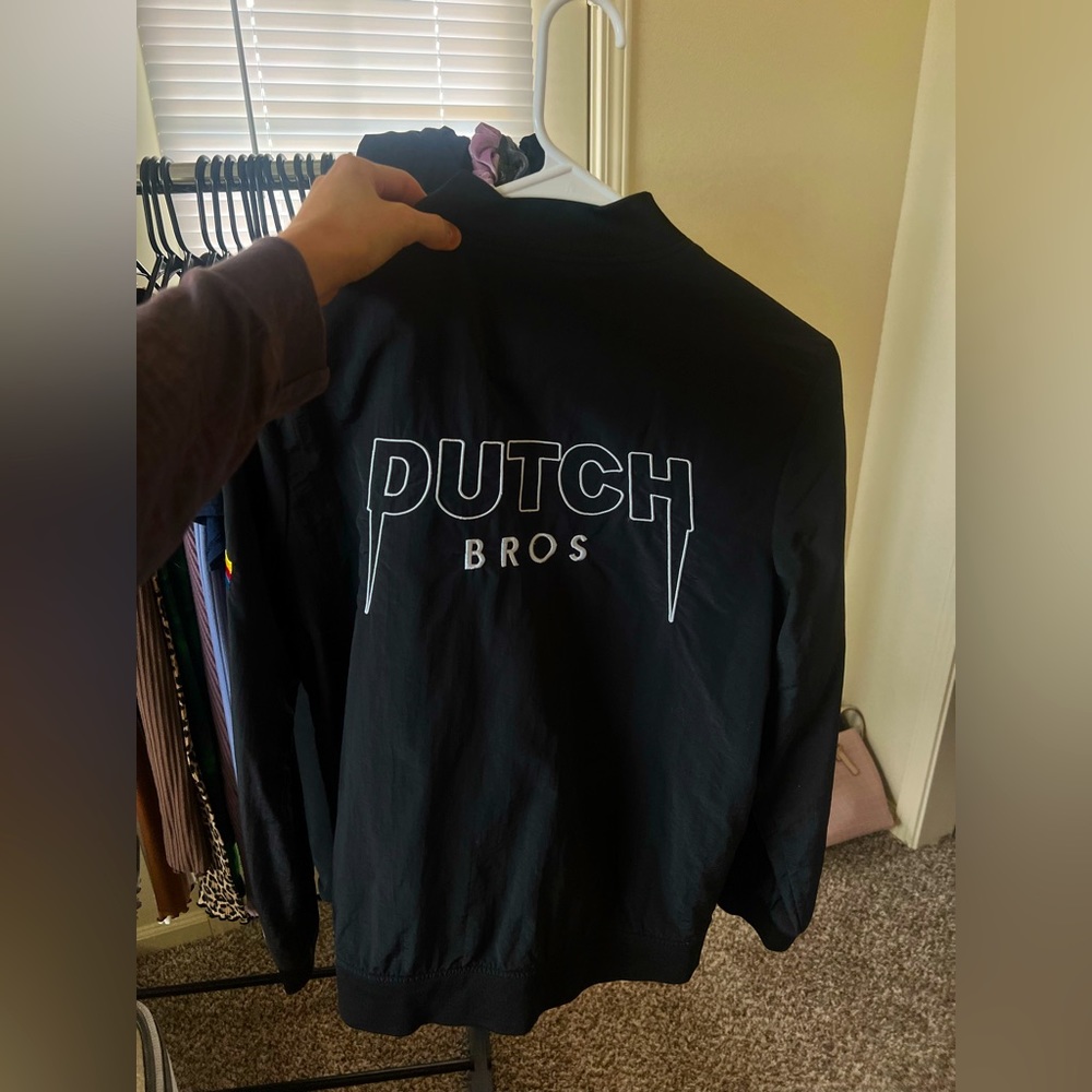 DUTCH BROS varsity jacket